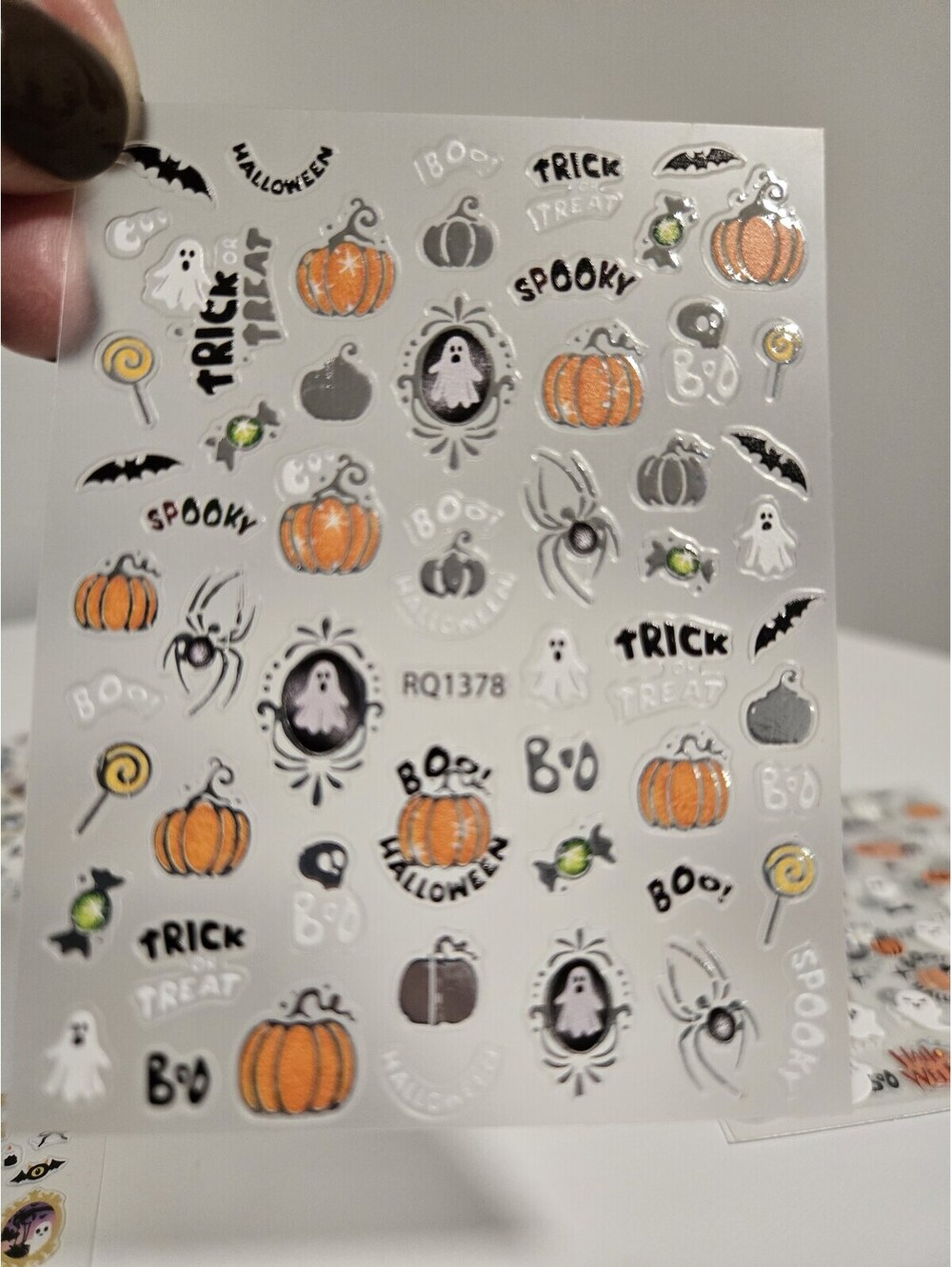 Halloween Nail Sticker Sheet